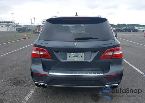 2013 Mercedes-Benz Ml 63 Amg 4Matic from USA, damaged, VIN 4JGDA7EB1DA118278